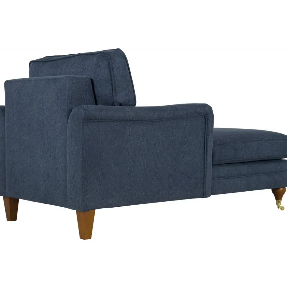 Fåtölj howard chaiselounge blå - Watford Deluxe