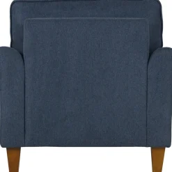 Fåtölj howard chaiselounge blå - Watford Deluxe + Textilrengöring för möbler