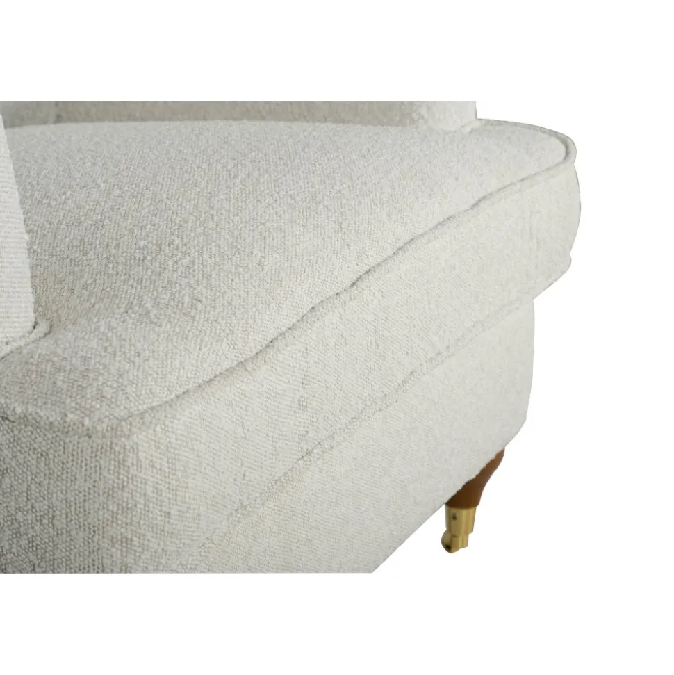 Fåtölj Howard i bouclé - Watford Deluxe + Textilrengöring för möbler