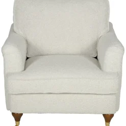 Fåtölj Howard i bouclé - Watford Deluxe + Möbeltassar