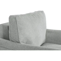 Fåtölj Howard i grått tyg + Textilrengöring för möbler