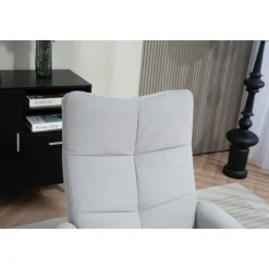 Fåtölj med fotpall - Ställbar