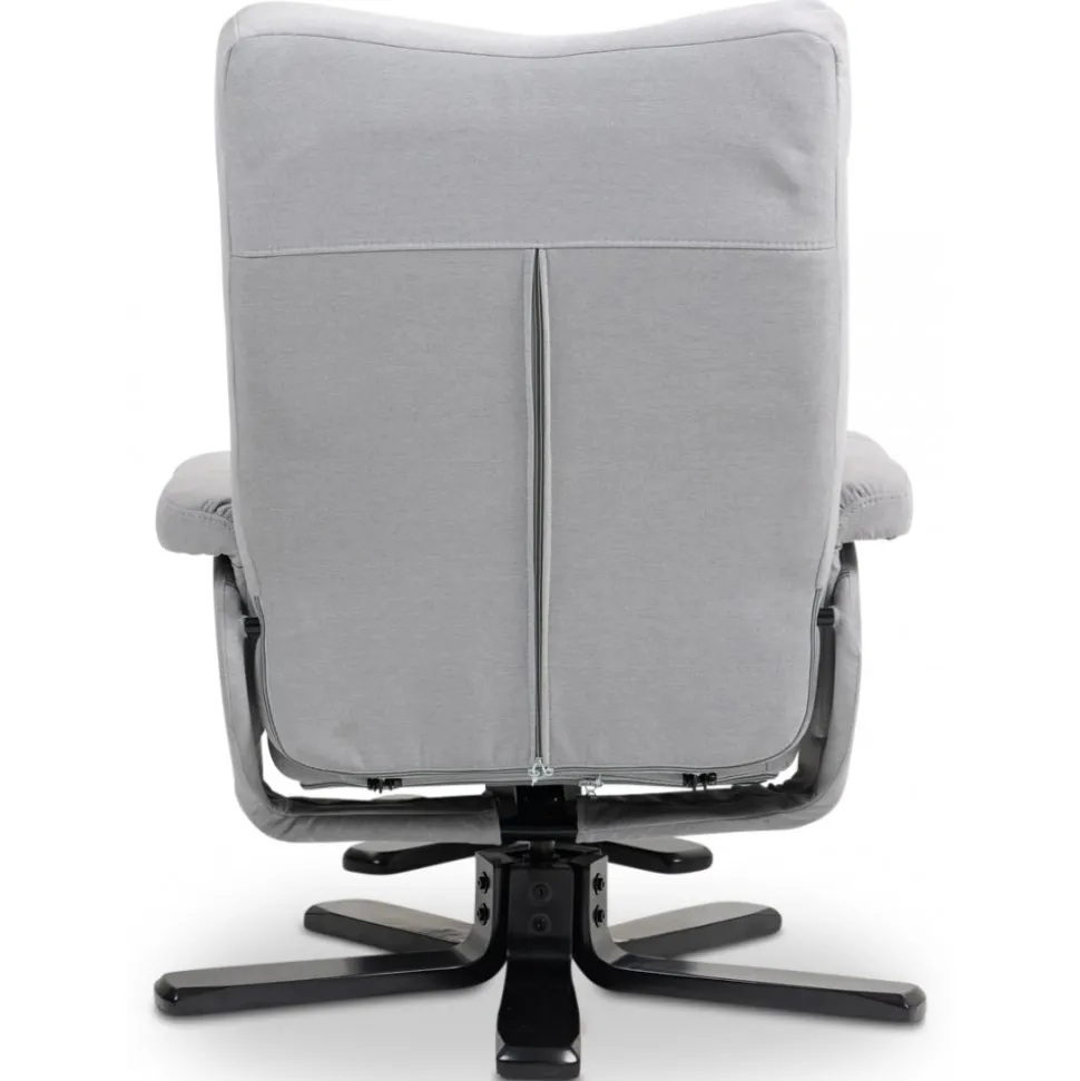 Fåtölj med fotpall - Ställbar