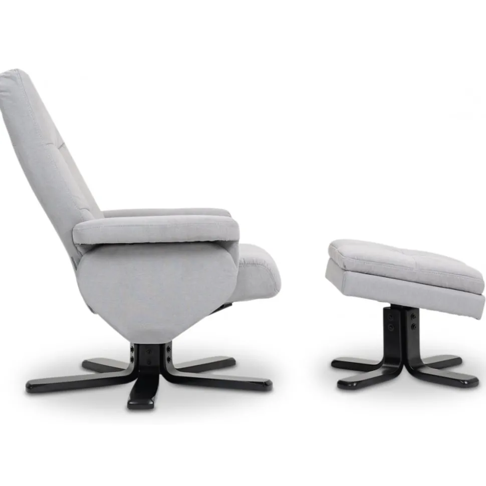 Fåtölj med fotpall - Ställbar
