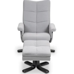 Fåtölj med fotpall - Ställbar + Textilrengöring för möbler