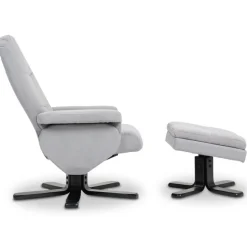 Fåtölj med fotpall - Ställbar + Textilrengöring för möbler
