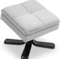 Fåtölj med fotpall - Ställbar + Möbeltassar