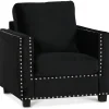 Fåtölj med nitar - Bling