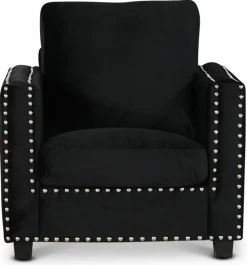 Fåtölj med nitar - Bling