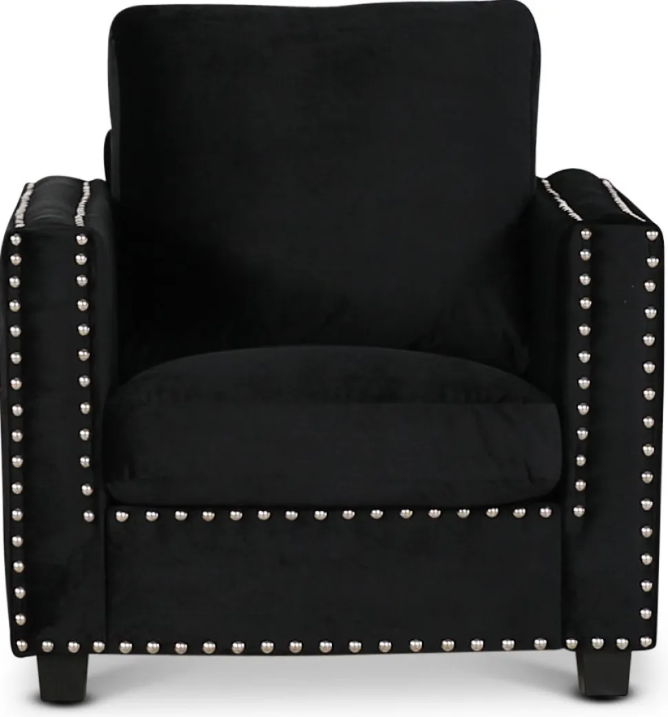 Fåtölj med nitar - Bling