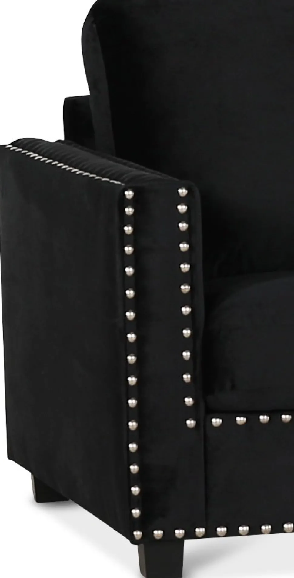 Fåtölj med nitar - Bling
