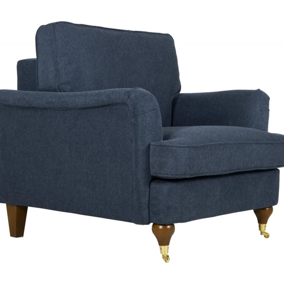 Fåtölj mörkblå - Howard + Fläckborttagare för möbler