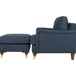 Fåtölj mörkblå - Howard + Fläckborttagare för möbler