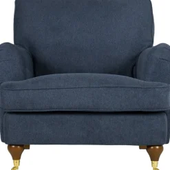 Fåtölj mörkblå - Howard + Textilrengöring för möbler