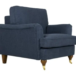 Fåtölj mörkblå - Howard + Textilrengöring för möbler