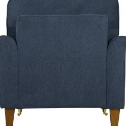 Fåtölj mörkblå - Howard + Textilrengöring för möbler