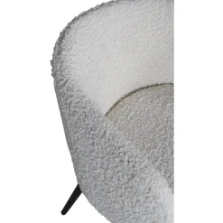 Fåtölj offwhite - Boucle + Textilrengöring för möbler