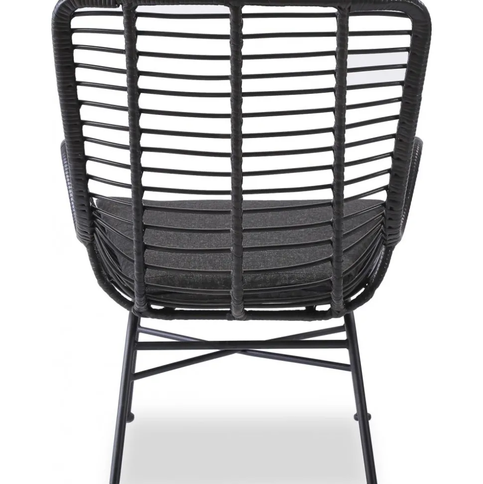 Fåtölj Svart - Minos + Möbeltassar