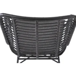 Fåtölj Svart - Minos + Möbeltassar