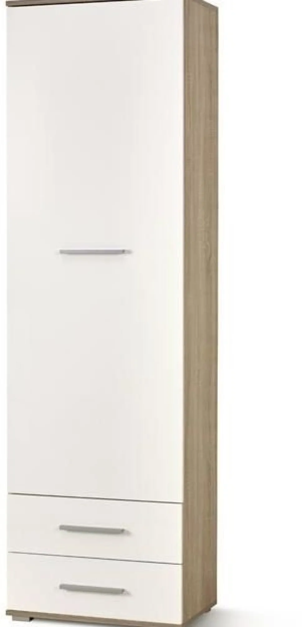 Garderob Abdel 200x60 cm - Vit/ek