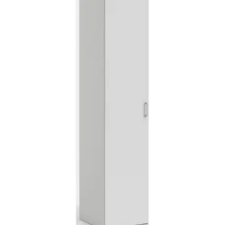 Garderob vit 40 cm bred och 175 cm hög