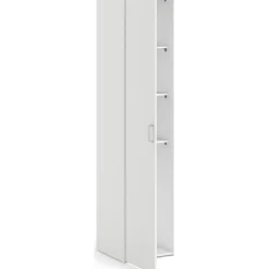 Garderob vit 40 cm bred och 175 cm hög
