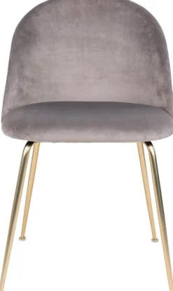 Geneve Matstol - Grå/mässing