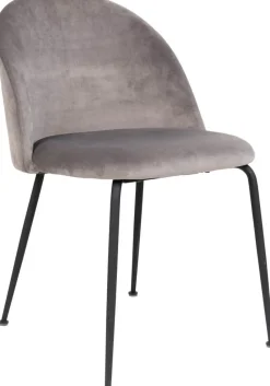 Geneve Matstol - Grå/svart