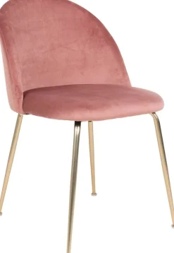 Geneve Matstol - Rosa/mässing