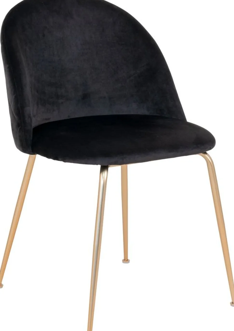 Geneve Matstol - Svart/mässing