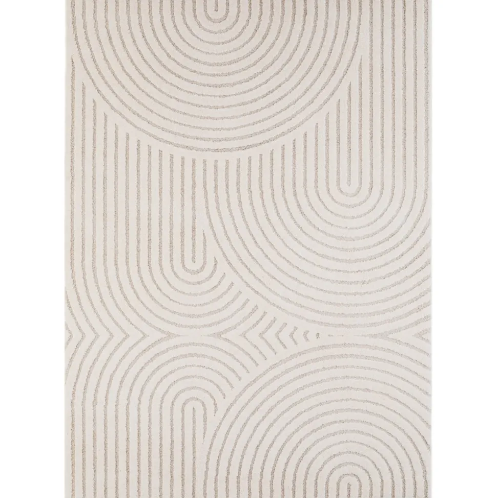 Genova Zen maskinvävd matta Vit