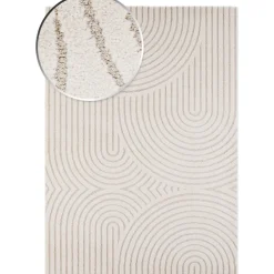 Genova Zen maskinvävd matta Vit