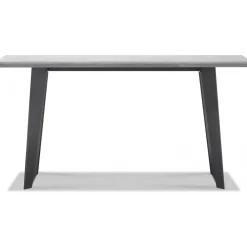 Ghost konsolbord 150 cm med betongskiva + Möbeltassar