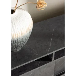 Girona TV-bänk - Svart