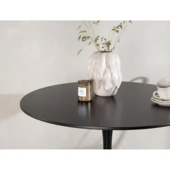 Glade matbord Ø100 cm - Svart