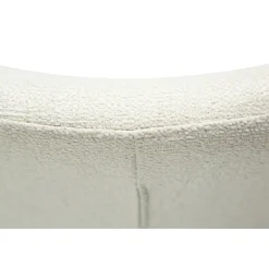 Glam matstol bouclé / antikmässing