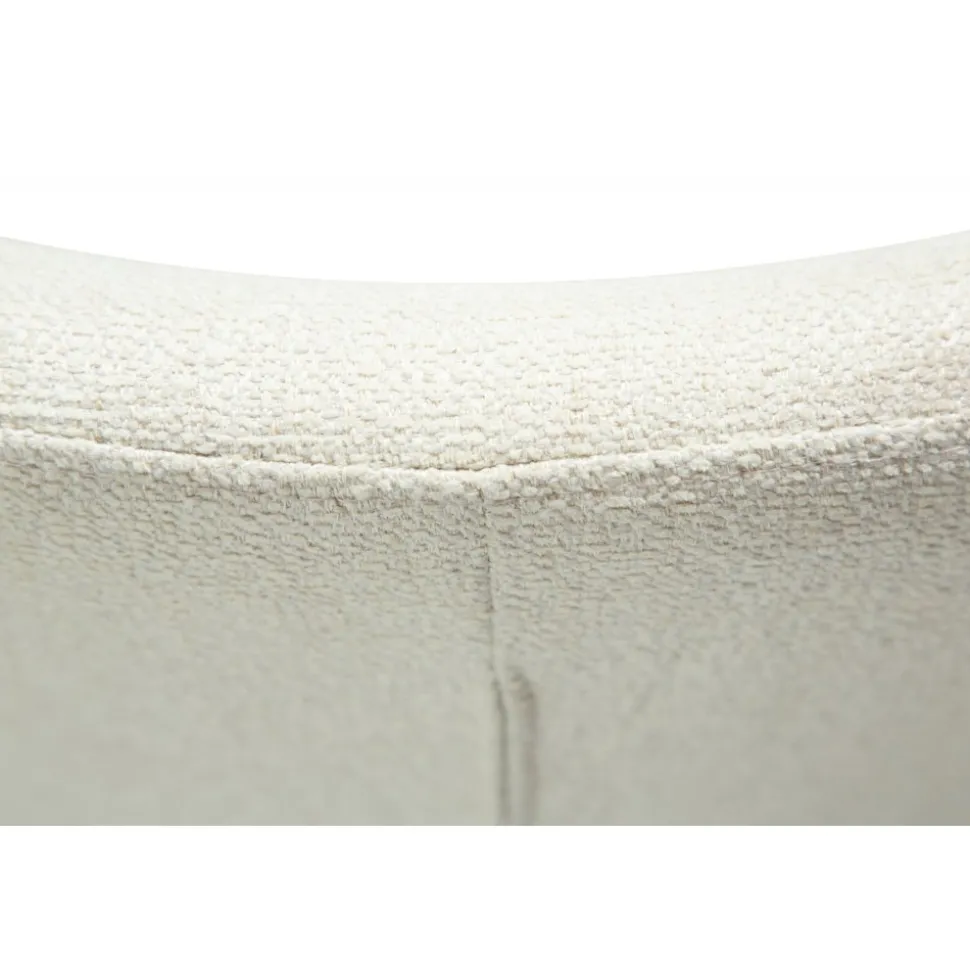 Glam matstol bouclé / antikmässing