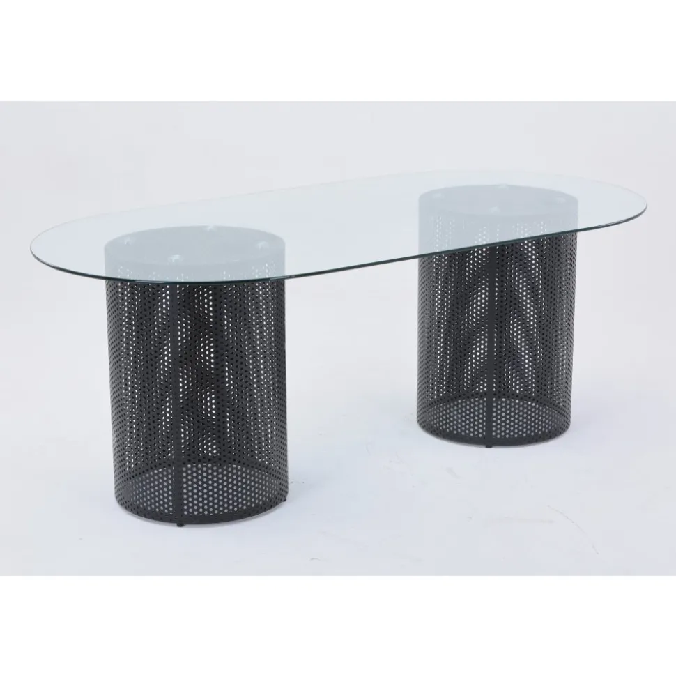 Glasgow x Josefin Lustig matbord 200 x 100 cm - Svart