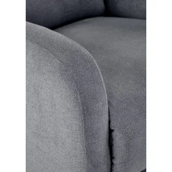 Grå reclinerfåtölj elektrisk