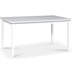 Gåsö matgrupp: Bord 180 cm inklusive 6 Fårö stolar med kryss - Vit/Ek + 6.00 x Stolsdyna