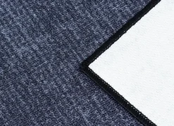 Gummerad matta Varese - Antracit