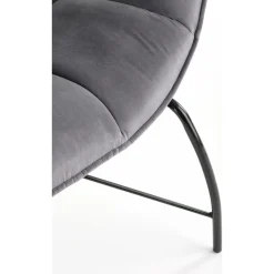 Hagman fåtölj - Grå + Möbeltassar