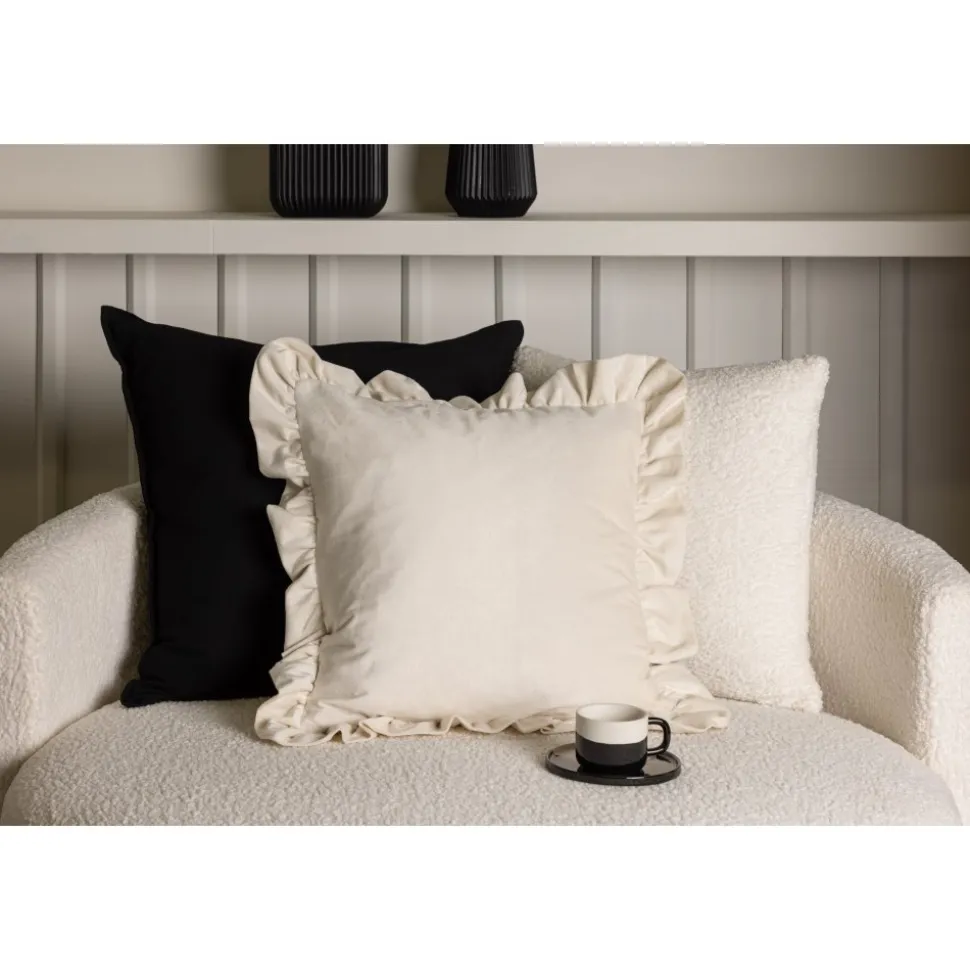 Hailey kuddfodral - Vit