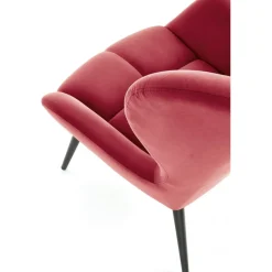 Halfman fåtölj - Röd