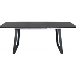 Hallsberg matbord 160-200 cm - Svart