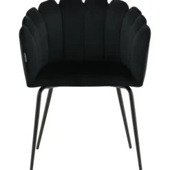 Halmstad karmstol - Svart