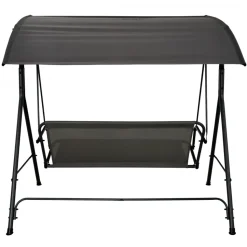 Hammock gunga svart + Rengöringsmedel för utemöbler