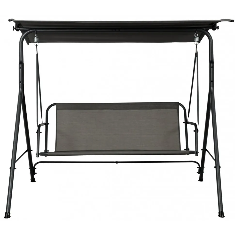 Hammock gunga svart + Rengöringsmedel för utemöbler