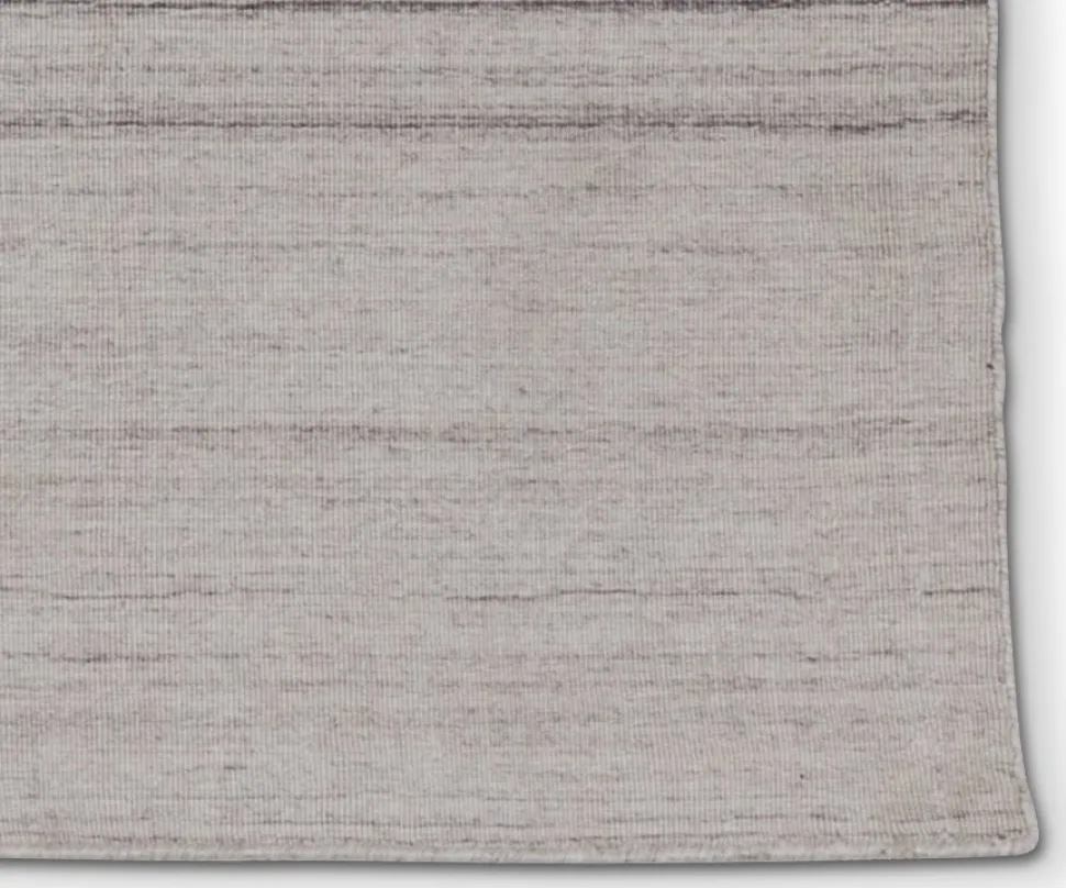 Handvävd ullmatta Island - Beige/Brun