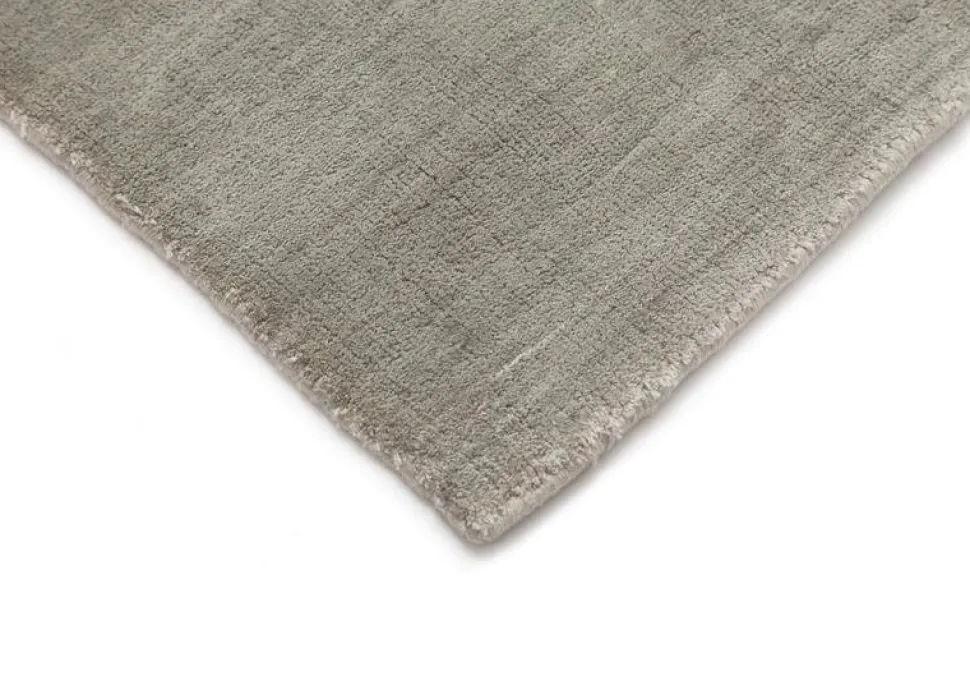 Handvävd Viskosmatta Doriano - Silver